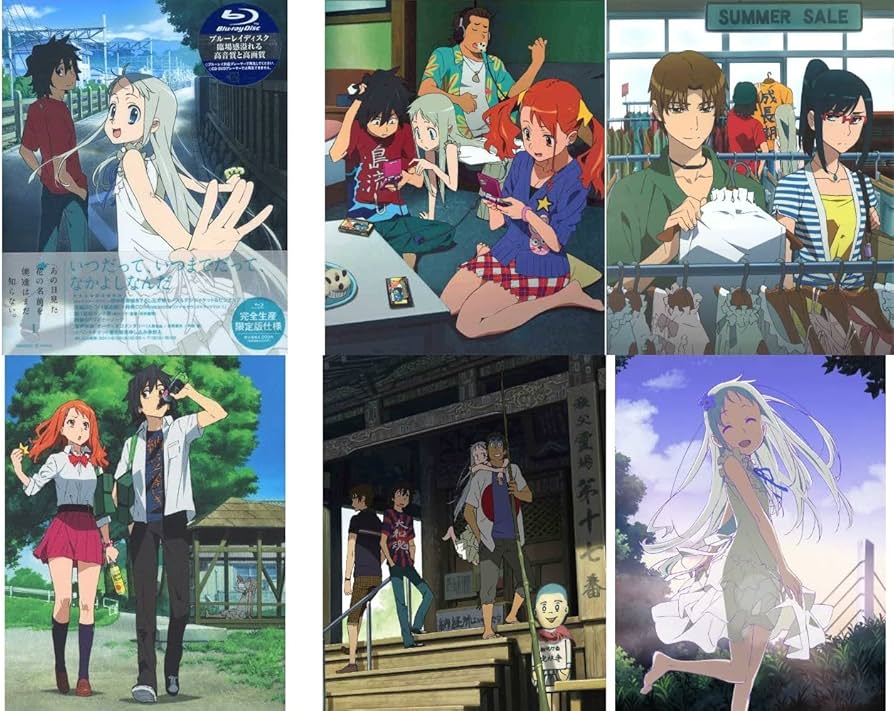 Amazon.co.jp: あの日見た花の名前を僕達はまだ知らない。 全6巻セット