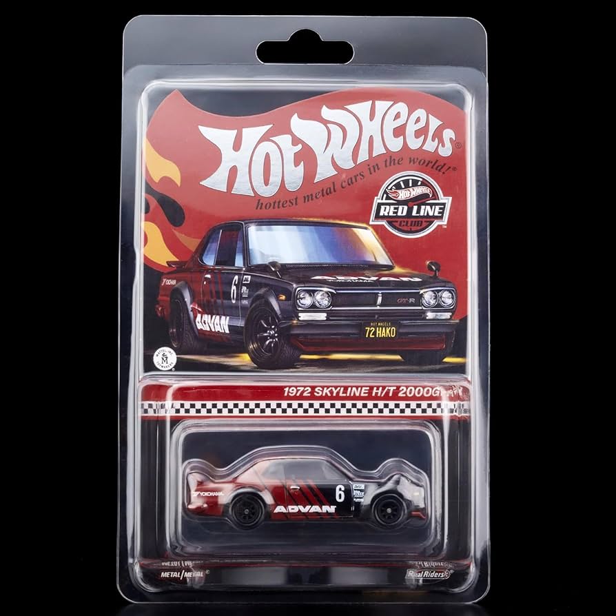 Hot Wheels RLC Exclusive 1972 Skyline H/T 2000GT-R, HNL24 : Amazon