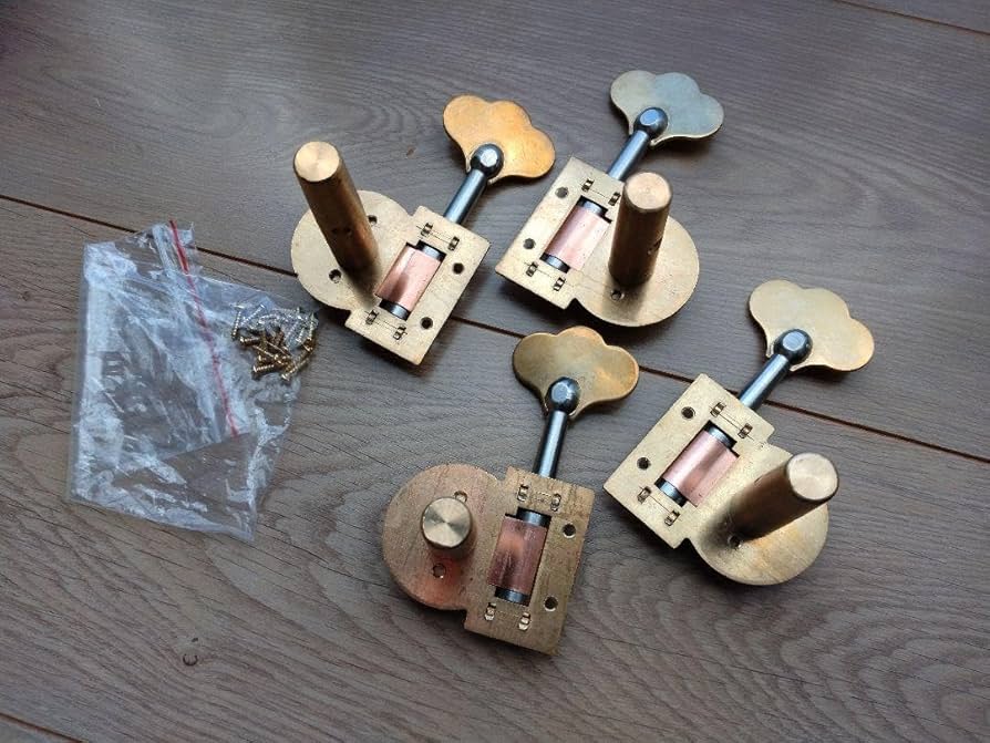 Amazon.co.jp: ウッドベース コントラバス用 糸巻き ペグ : 楽器・音響機器