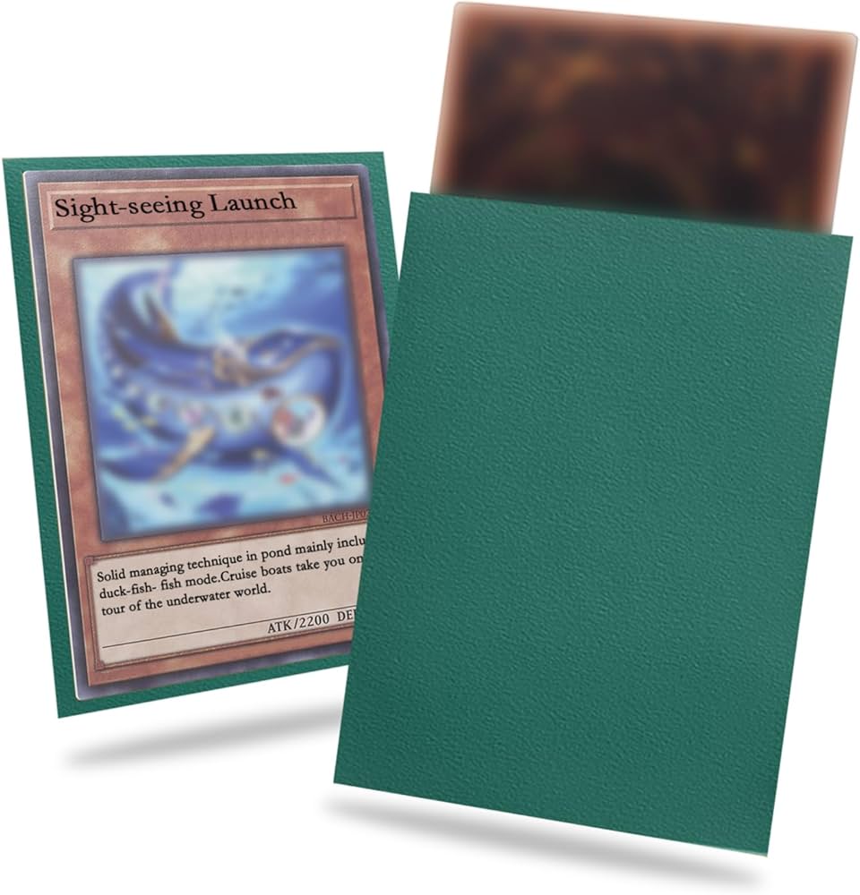 Amazon.co.jp: グリーンカードスリーブ 200枚パック 遊戯王カード