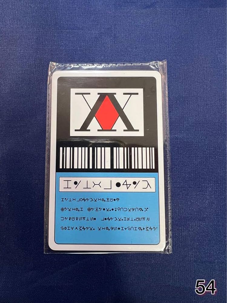 Amazon.co.jp: HUNTER?HUNTERハンターハンターライセンスカード 54