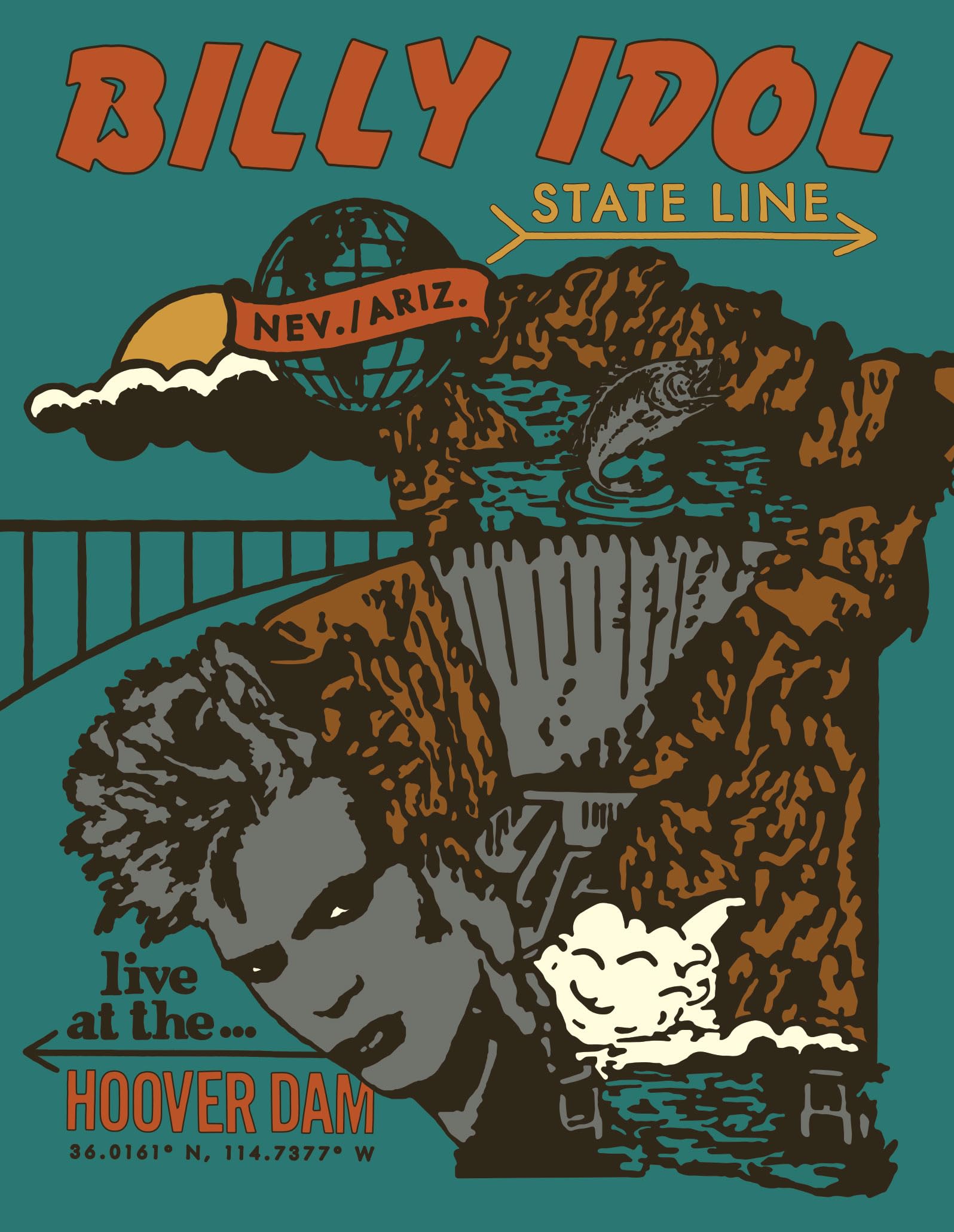 State Line: Live At The Hoover Dam [Blu-ray]: Amazon.ca: Idol