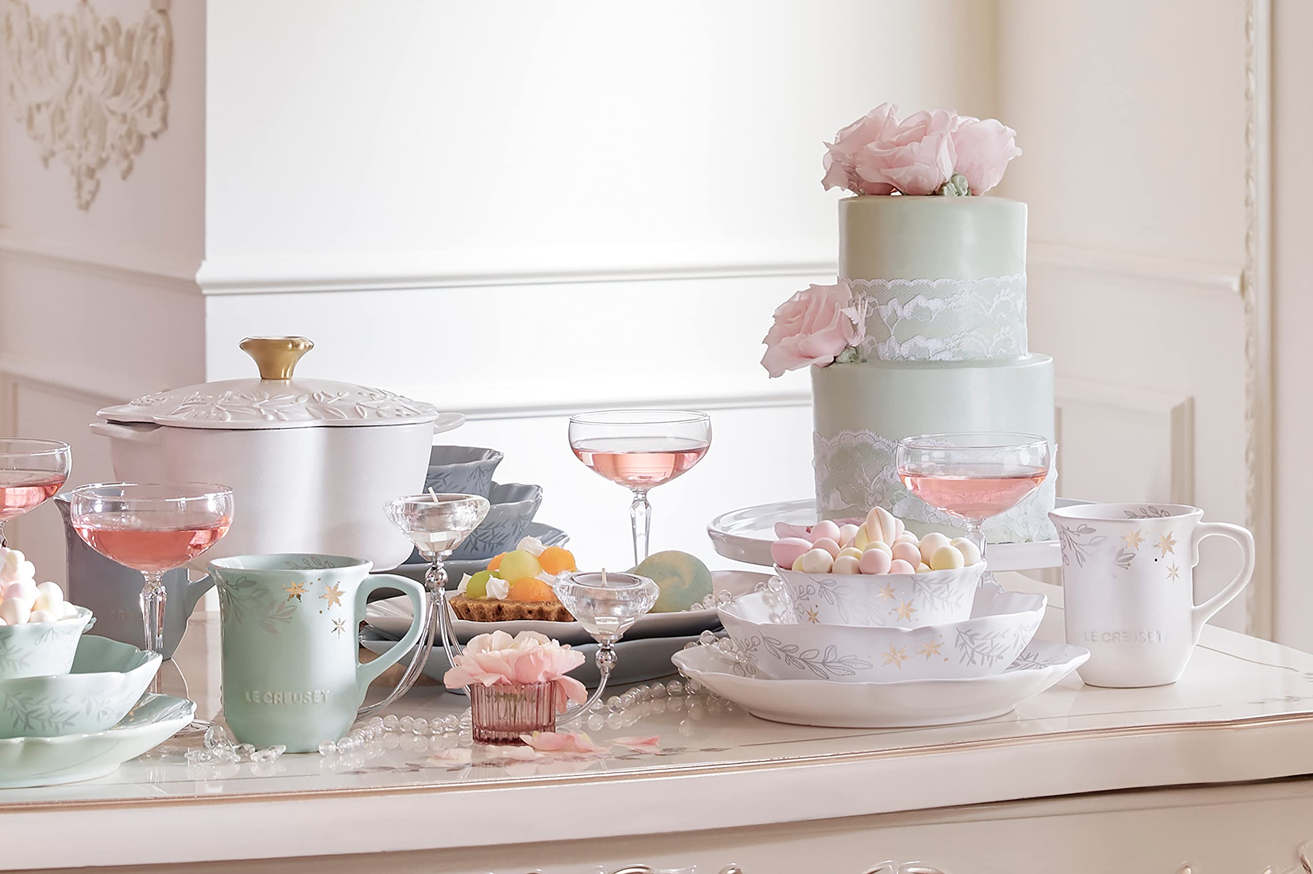 Amazon.co.jp: エレガントフリル・プレート コットン : ホーム＆キッチン