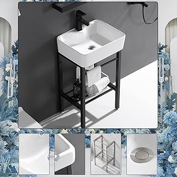 Amazon.co.jp: 流し台 ガーデンシンク セラミック洗面ボウル洗面台