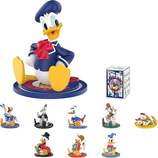 Amazon.co.jp: POP MART ディズニー ドナルドダック 90周年記念