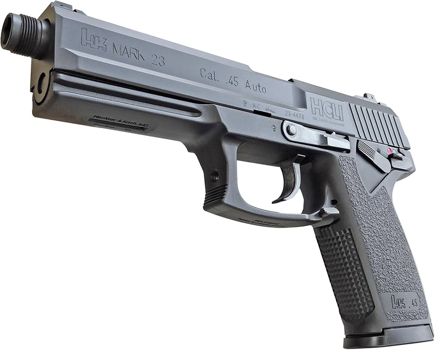 Amazon | KSC MK23コマーシャル ヨルムンガンドモデル (CO2) ABS 18歳