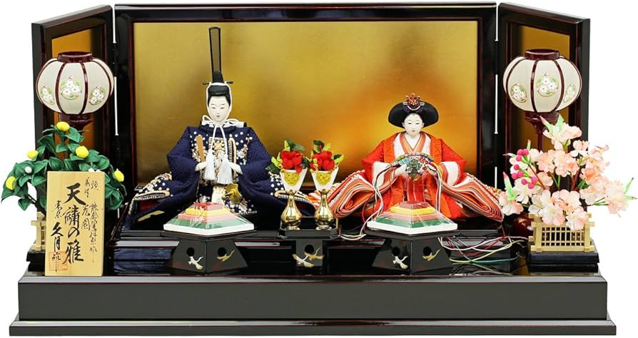 Amazon | 雛人形 ひな人形 久月 お雛様 人形の久月 衣装着雛人形 親王