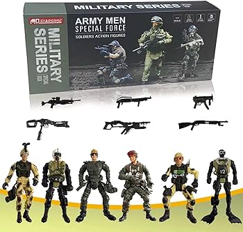 Amazon.co.jp: MQSTARSRISE アーミーメンズおもちゃセット 男の子用 4