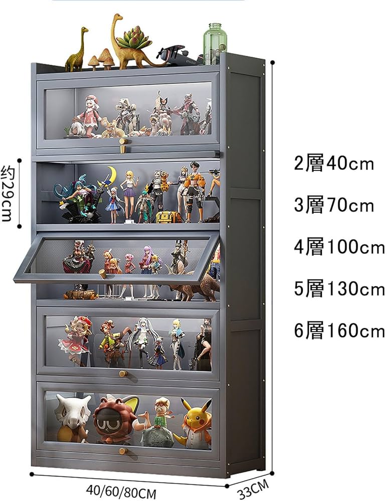 Amazon.co.jp: NEONMAN アクリル ショーケース 天然竹製コレクション