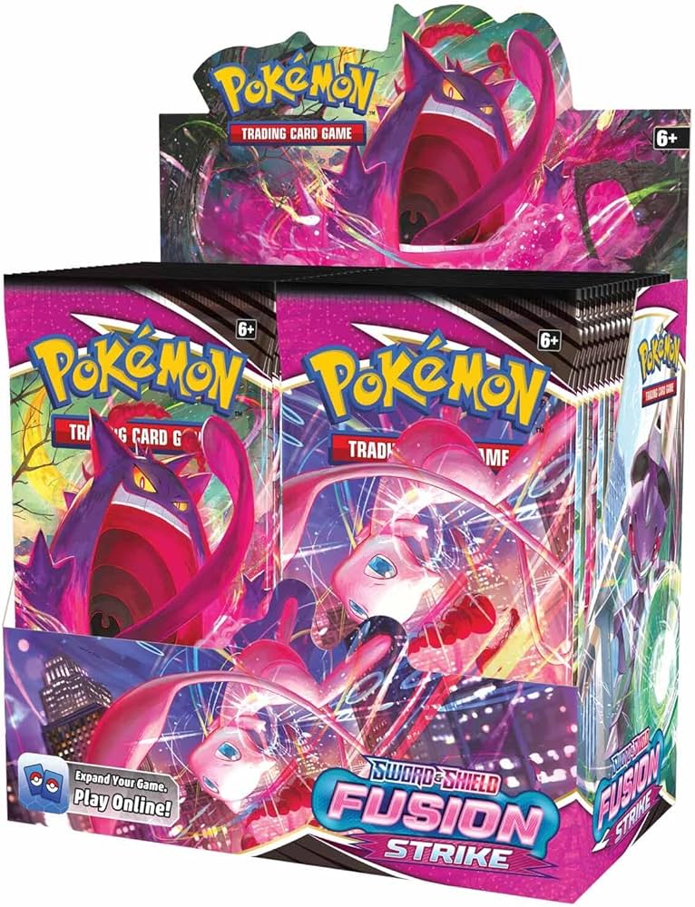 Amazon.com: Pokemon TCG: Sword & Shield Fusion Strike Booster Box