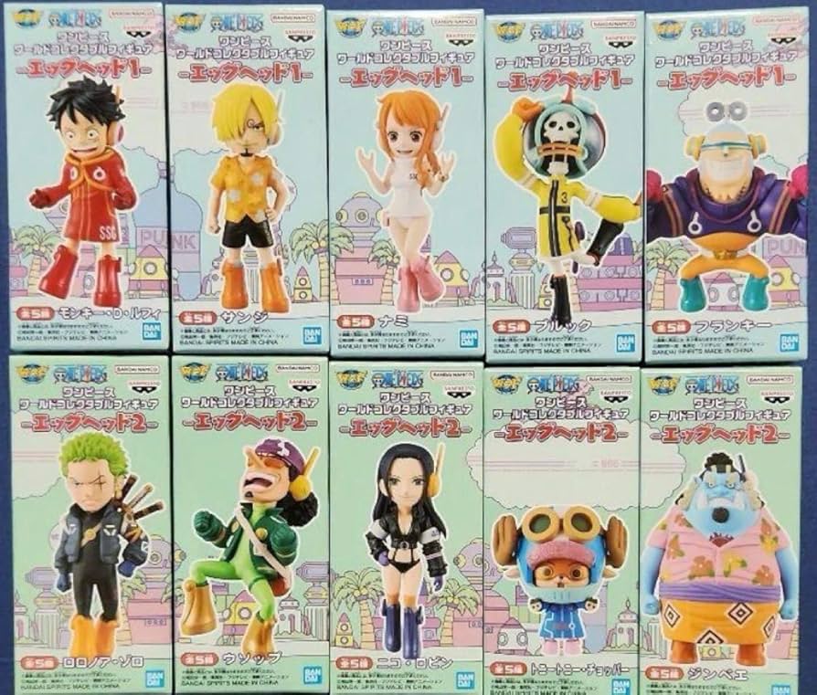 Amazon.co.jp: ワンピ ース one pieceエッグヘッド ワーコレ 麦わらの