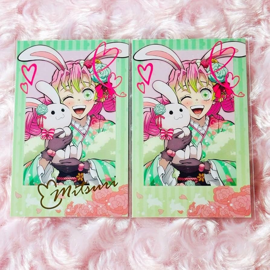 Amazon.co.jp: 鬼 滅 甘露寺蜜璃 卯年 チェキ風カード : おもちゃ