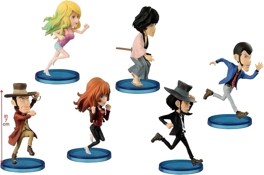 Amazon.co.jp: ルパン三世 ワールドコレクタブルフィギュア Ⅰ 全6種