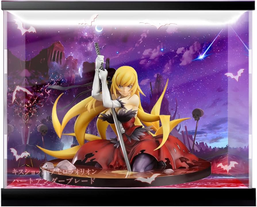 Amazon.co.jp: 専用 フィギュアケース 傷物語 キスショット アセロラ