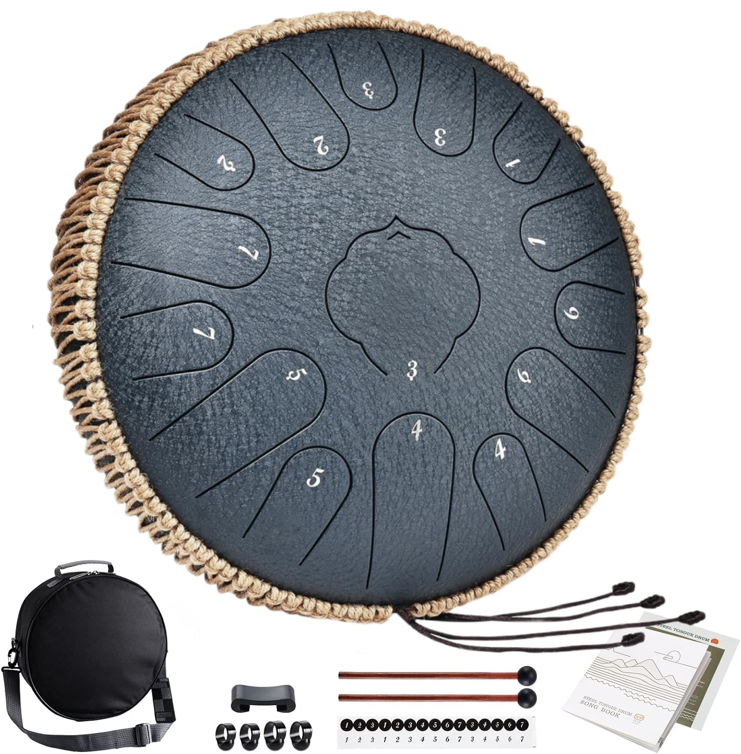 Amazon | CHOLEI スリットドラム 13インチ15音 Cメジャ タングドラム