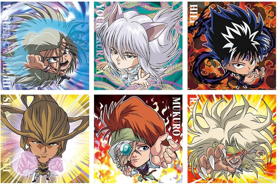 Amazon | にふぉるめーしょん 幽☆遊☆白書 シール☆ウエハースvol.2