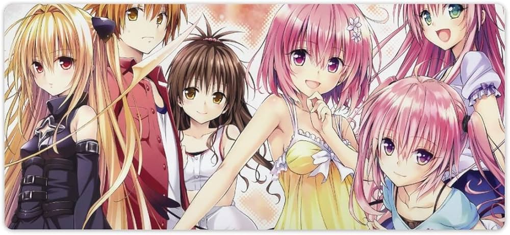 Amazon | マウスパッド デスクパッド To LOVEる -とらぶる 大型 デスク