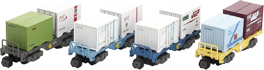 Amazon | Bトレインショーティー コンテナ貨車セット3・コキ100系 (4両