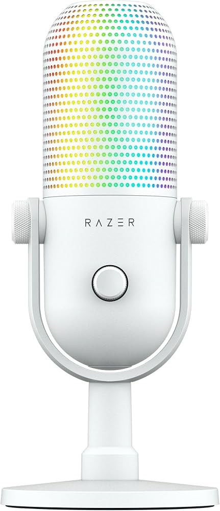 Amazon.co.jp: Razer レイザー Seiren V3 Chroma (White Edition