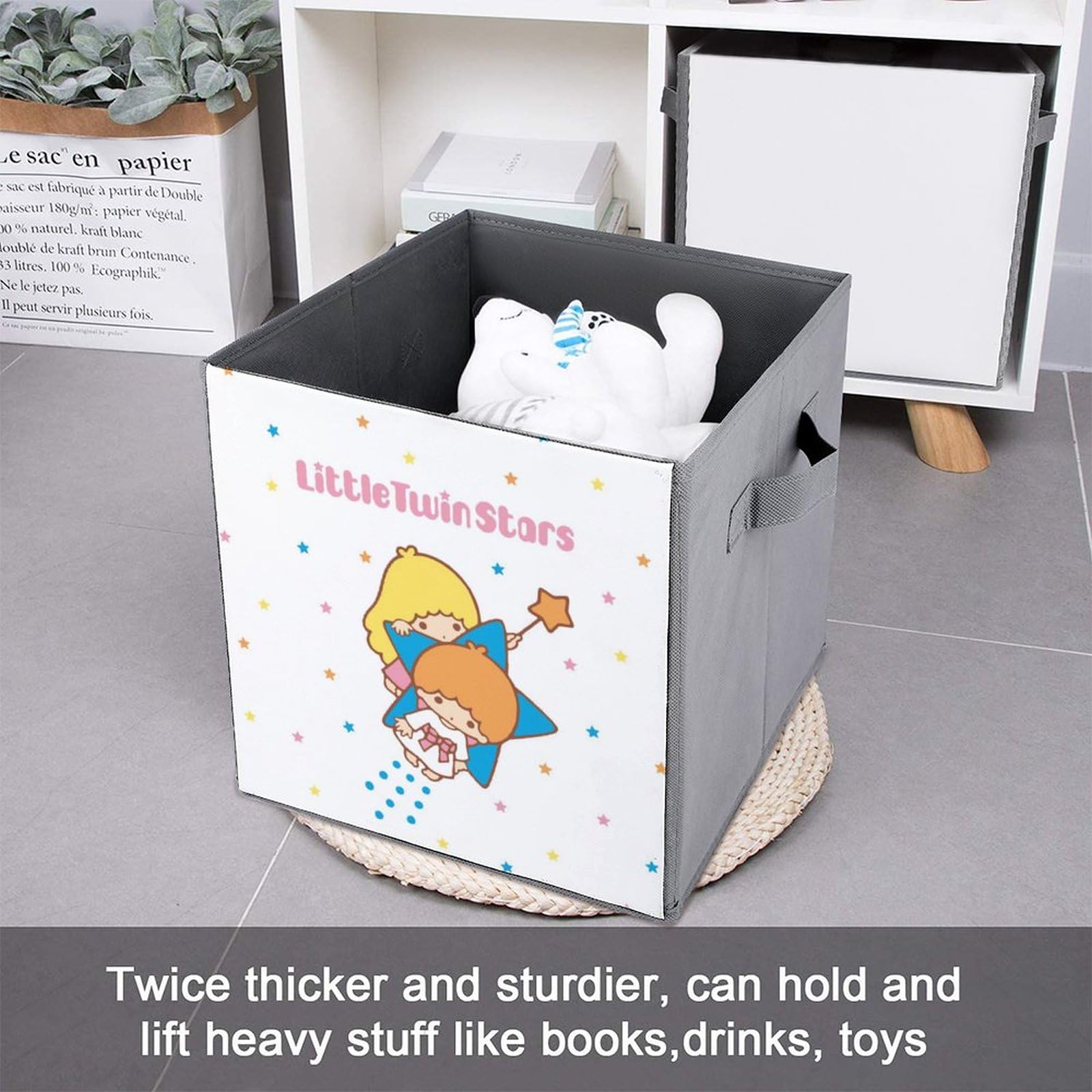 Amazon｜リトルツインスターズ キキララ収納ボックス 収納ケース 整理