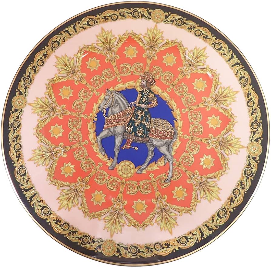 Amazon.co.jp: ヴェルサーチ プレート 食器 皿 ローゼンタール 馬 [美