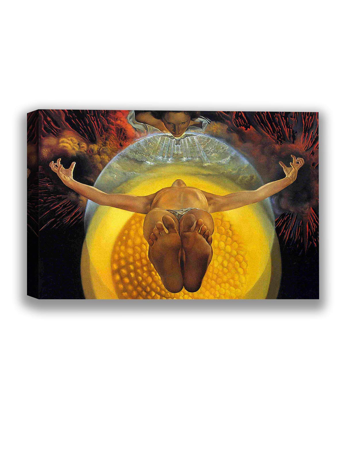 Amazon.co.jp: サルバドールダリイエスによるキリストの昇天 ウォール