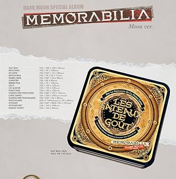 ENHYPEN - Dark Moon Special Album Memorabilia Moon version CD