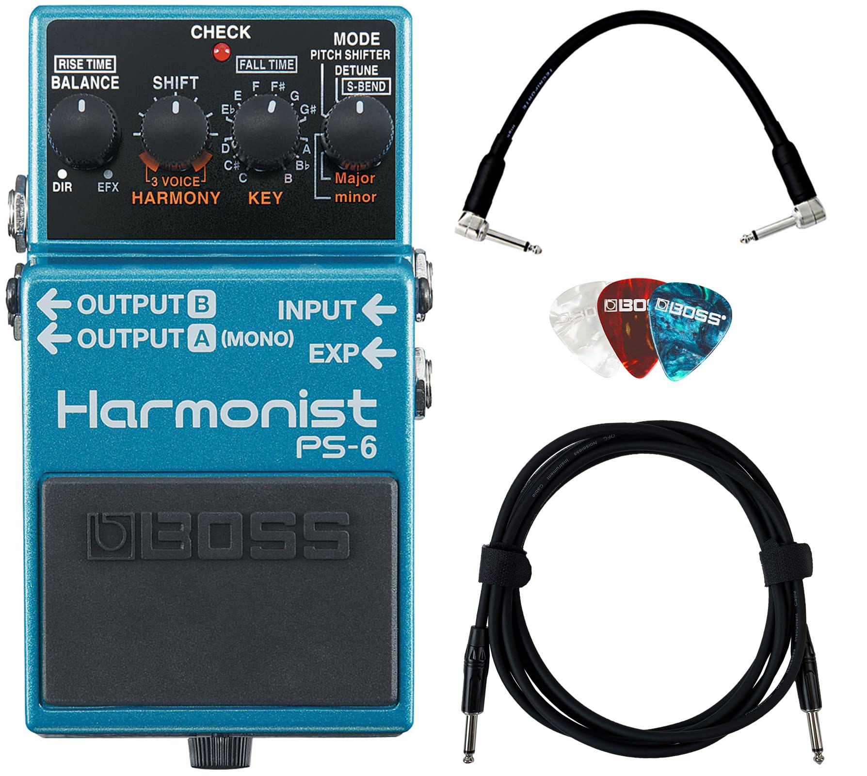 Amazon.com: Boss PS-6 Harmonist Bundle with Gearlux Instrument