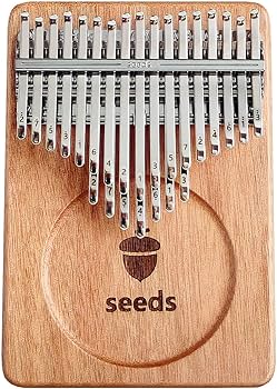 Amazon | seeds カリンバ 21tone 軽量 親指ピアノ 初心者セット (2段式