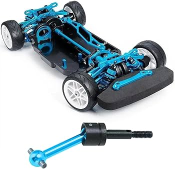 Amazon.co.jp: 4個メタル RCドライブシャフトドライブシャフトスチール