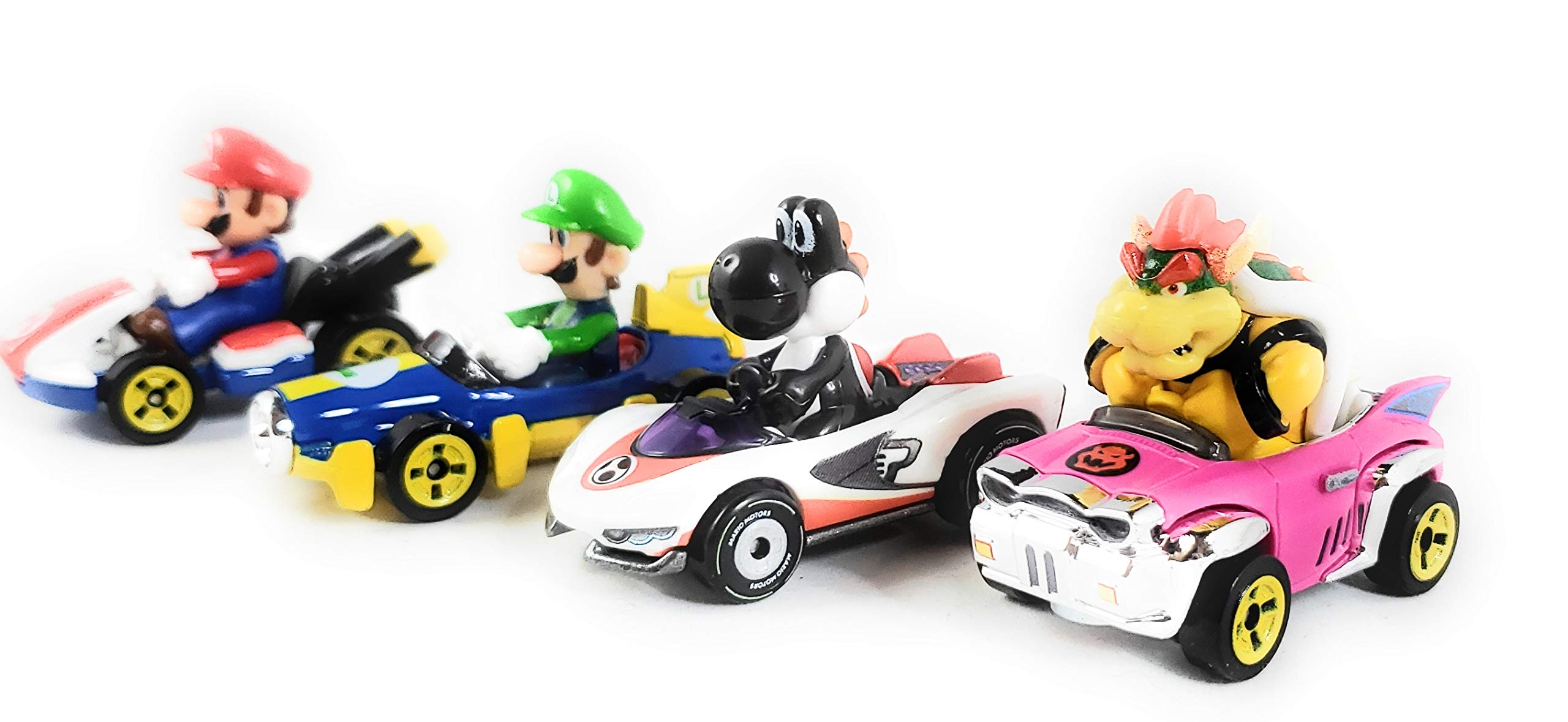 Amazon.co.jp: Hot Wheels マリオカート 4個パック 限定ブラック