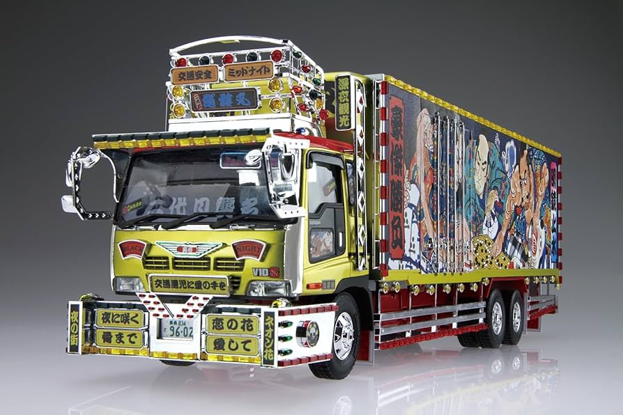 Amazon | 青島文化教材社(AOSHIMA) 1/32 ザ・デコトラシリーズ No.2 二