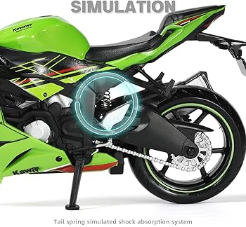 Amazon.com: SHINESIGNAL 1:12 Motorcycle Model Toy for Kawasaki