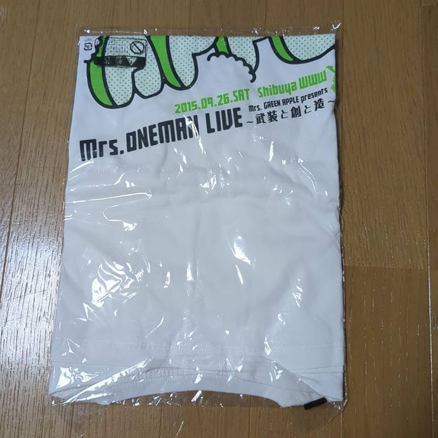 Amazon.co.jp: 初ワンマン記念 Mrs.GREEN APPLE Tシャツ Mサイズ