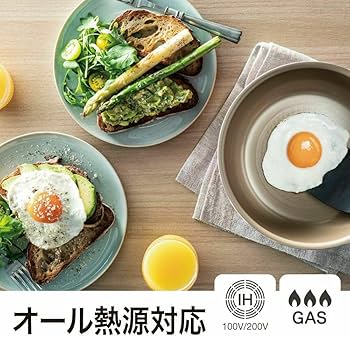 Amazon.co.jp: エバークック フライパンセット 8点セット IH対応 ガス