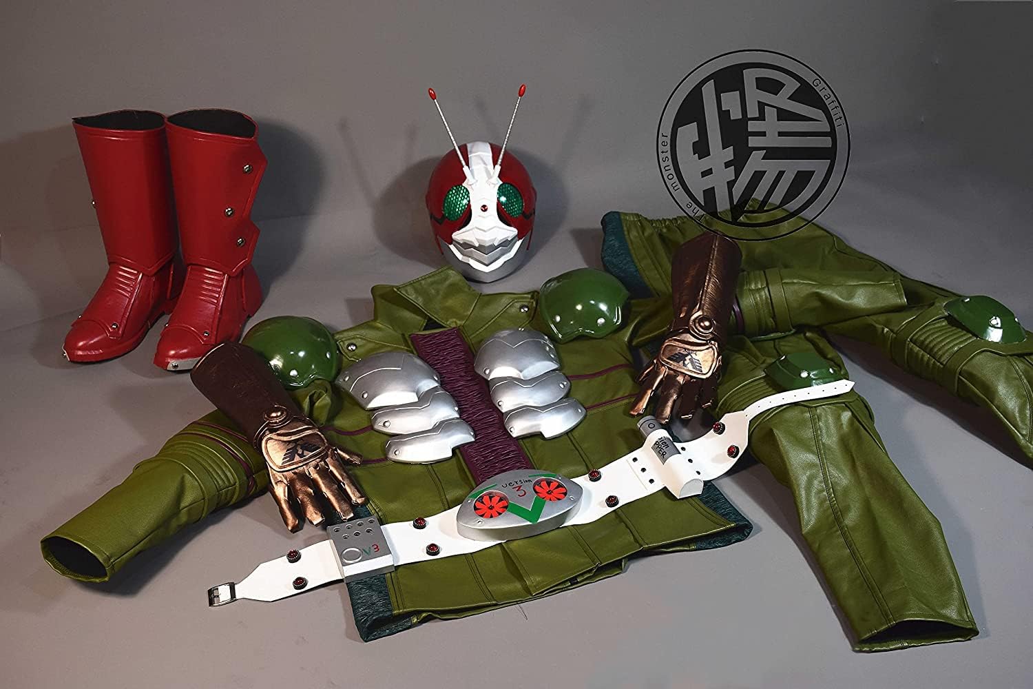 Amazon.co.jp: [AWY] 超原版#仮面ライダー THE NEXT V3 コスプレ衣装