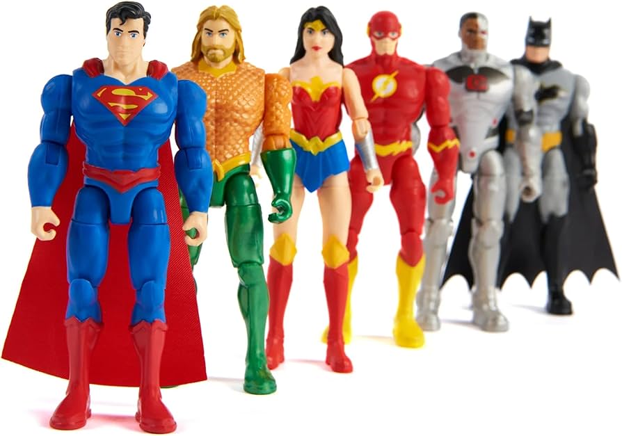 Amazon.co.jp: DC Justice League Flash サイボーグ スーパーマン