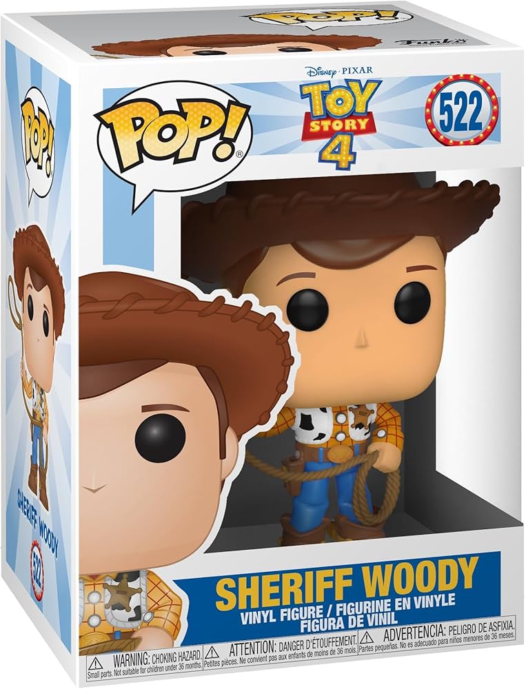 Amazon.co.jp: FUNKO POP! DISNEY: Toy Story 4 - Woody : おもちゃ