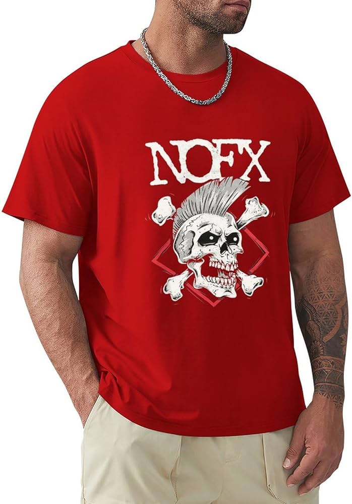 Amazon.co.jp: Tシャツ メンズ 半袖 NOFX ノーエフエックス 夏服