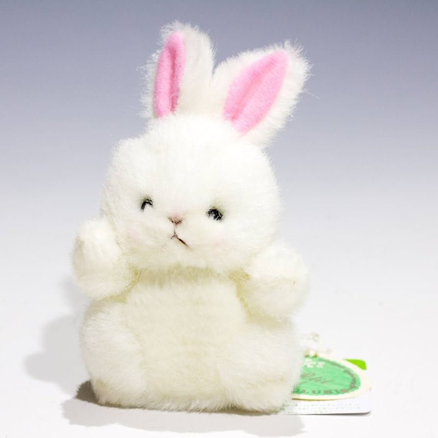 Amazon.co.jp: たけのこ プチプチらんど森のなかま ウサギ 白