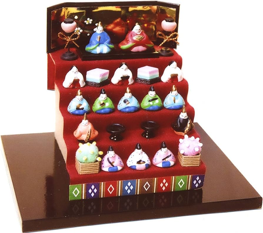 Amazon | ビリー 手作りドールハウスキット ミニミニひな人形キット 五