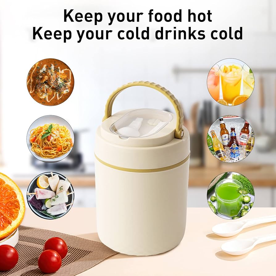 Amazon｜Tookss 真空断熱スープジャー700ml 超軽量真空断熱カふた付き