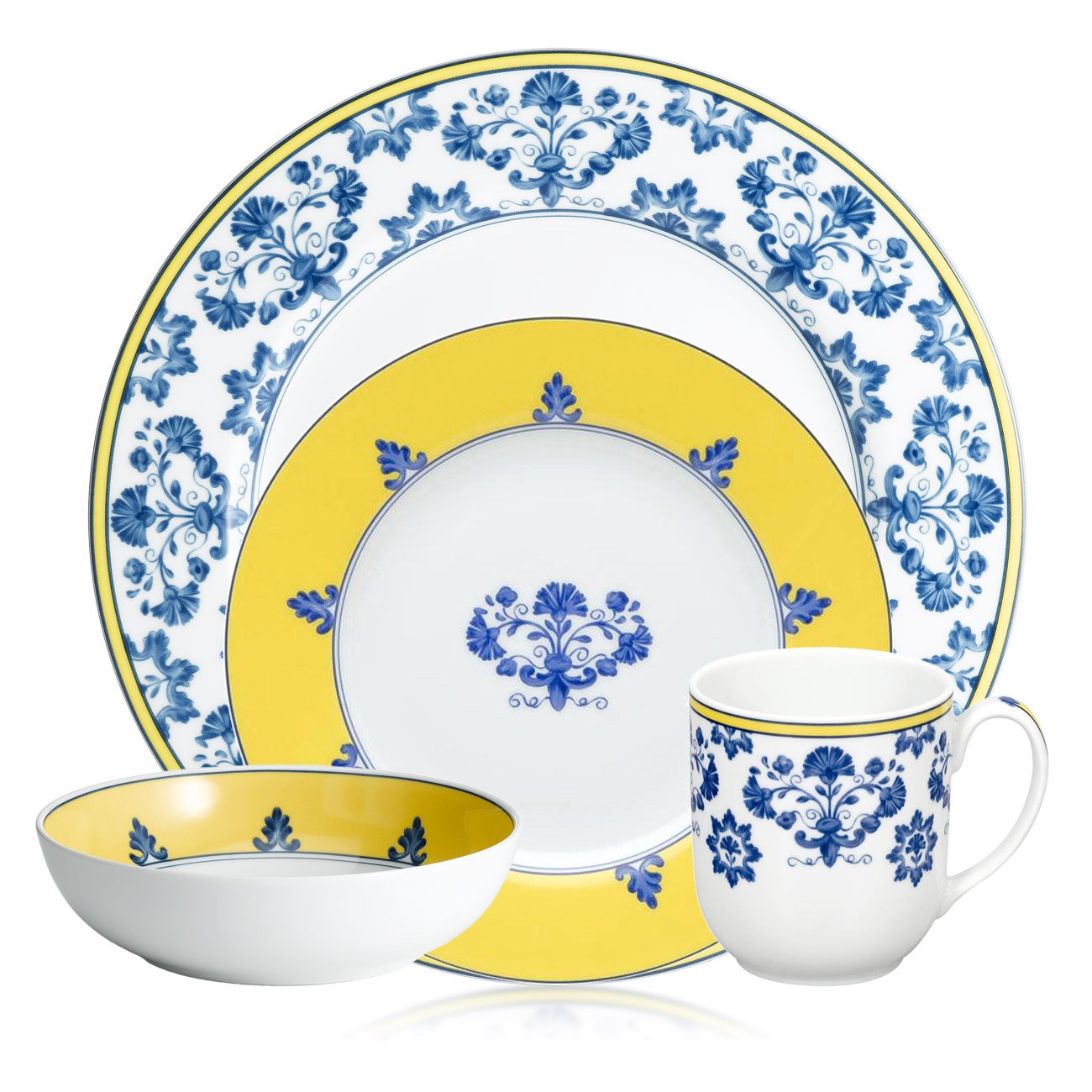 Amazon.com | Vista Alegre 4 PPS Castelo Branco Porcelain Dish Set