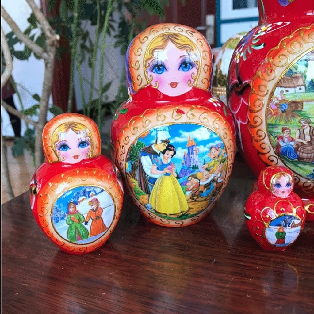 Amazon.co.jp: マトリョーシカ ロシアのネスティング人形10個の伝統的