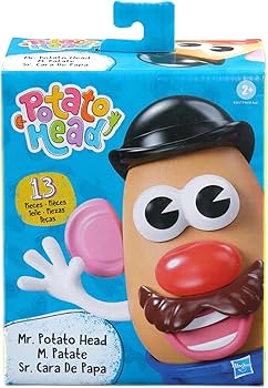 Amazon.com: Hasbro Playskool Mr Potato Head Toy, 13 Pieces