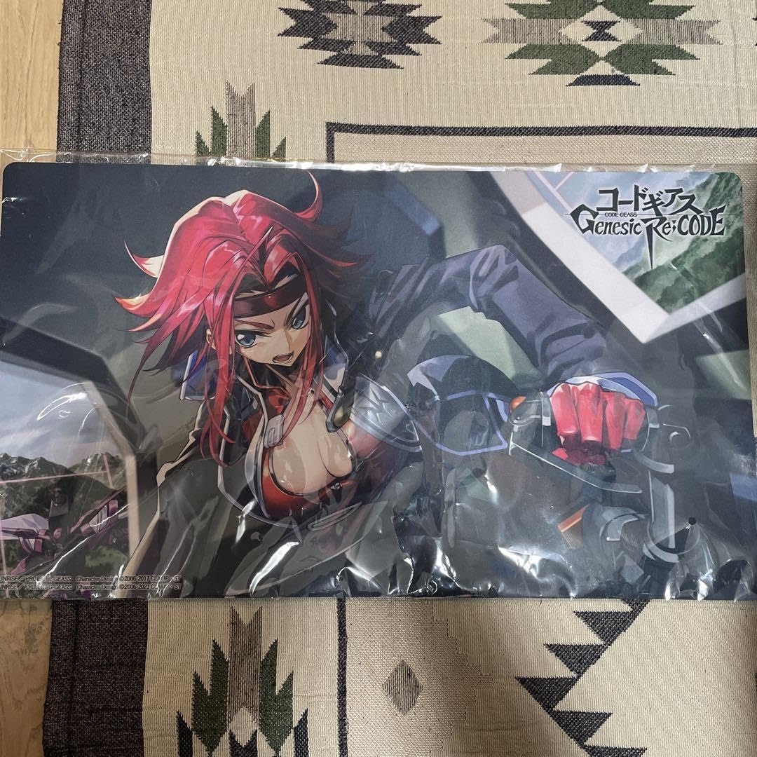 Amazon.co.jp: コードギアス 紅月カレン プレイマット ラバーマット