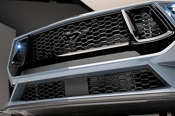 Amazon | OEM PR3Z-8A224-B グロスブラックポニーグリルエンブレム