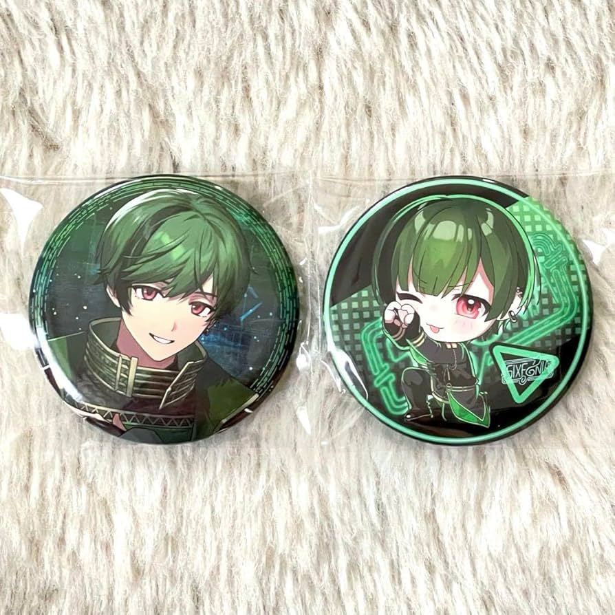 Amazon | シクフォニ 缶バッジ 8弾 2周年 すち 等身 デフォ | バッジ