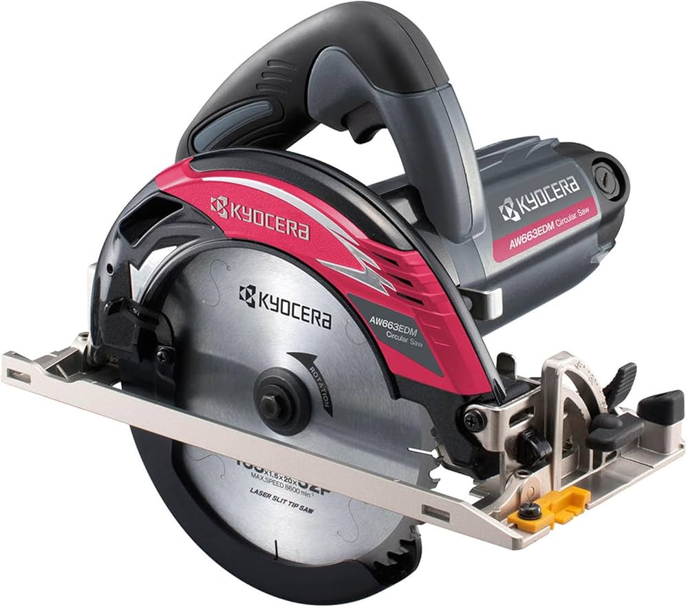 Amazon | 京セラ(Kyocera) 旧リョービ プロ用 電子丸ノコ AW663EDM