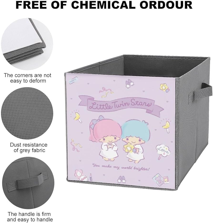 Amazon｜リトルツインスターズ キキララ収納ボックス 収納ケース 整理